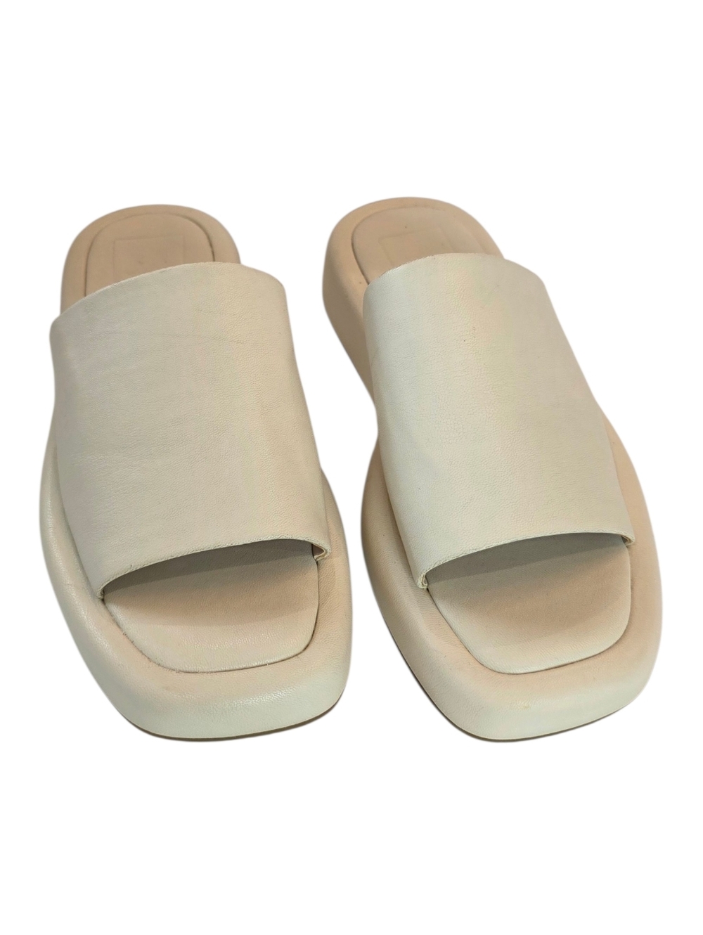 Dolce Vita Rosco Slide Sandals Women's 7 Cafe Stella Solid Open Toe Slip On